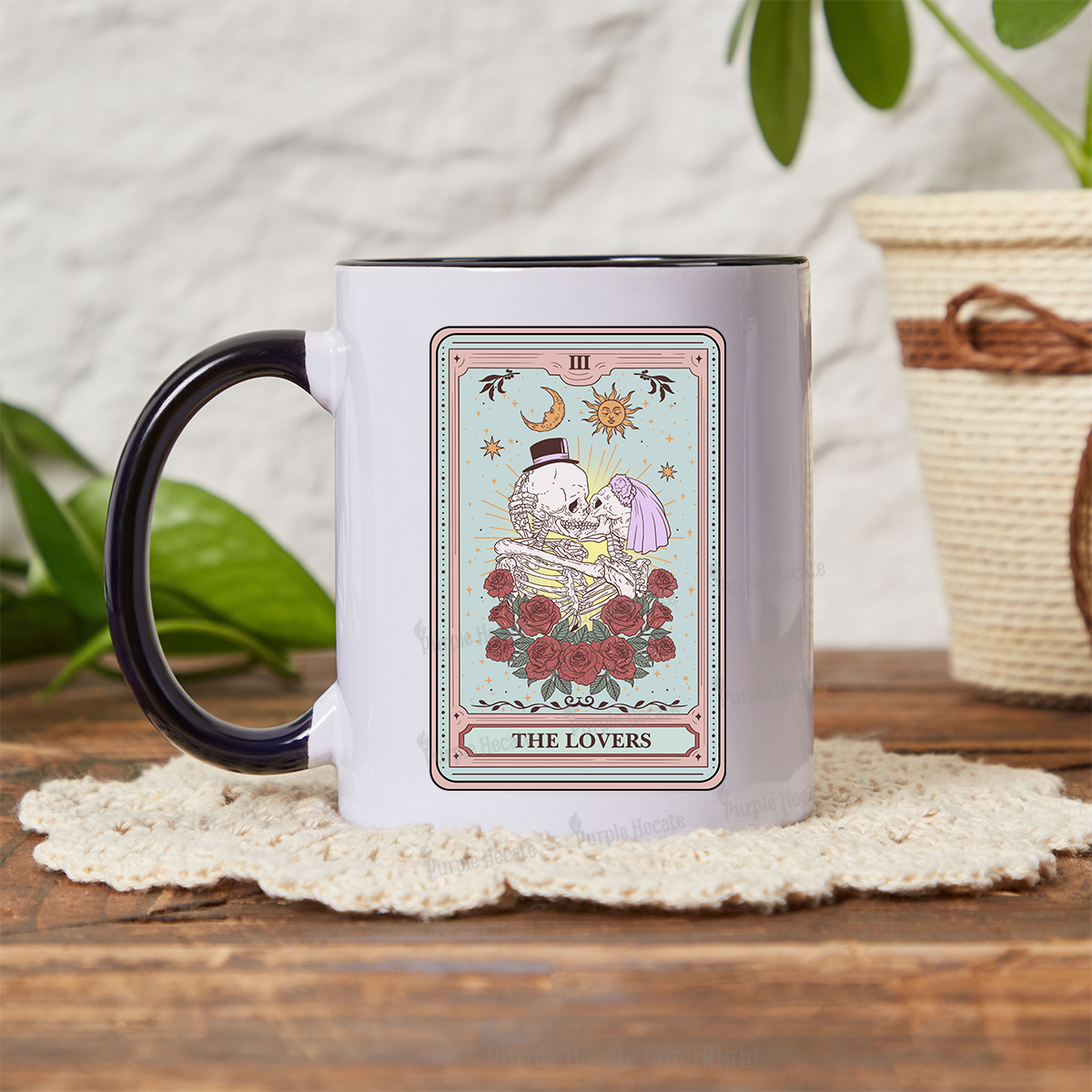 Purplehecate The Lovers Tarot Mug