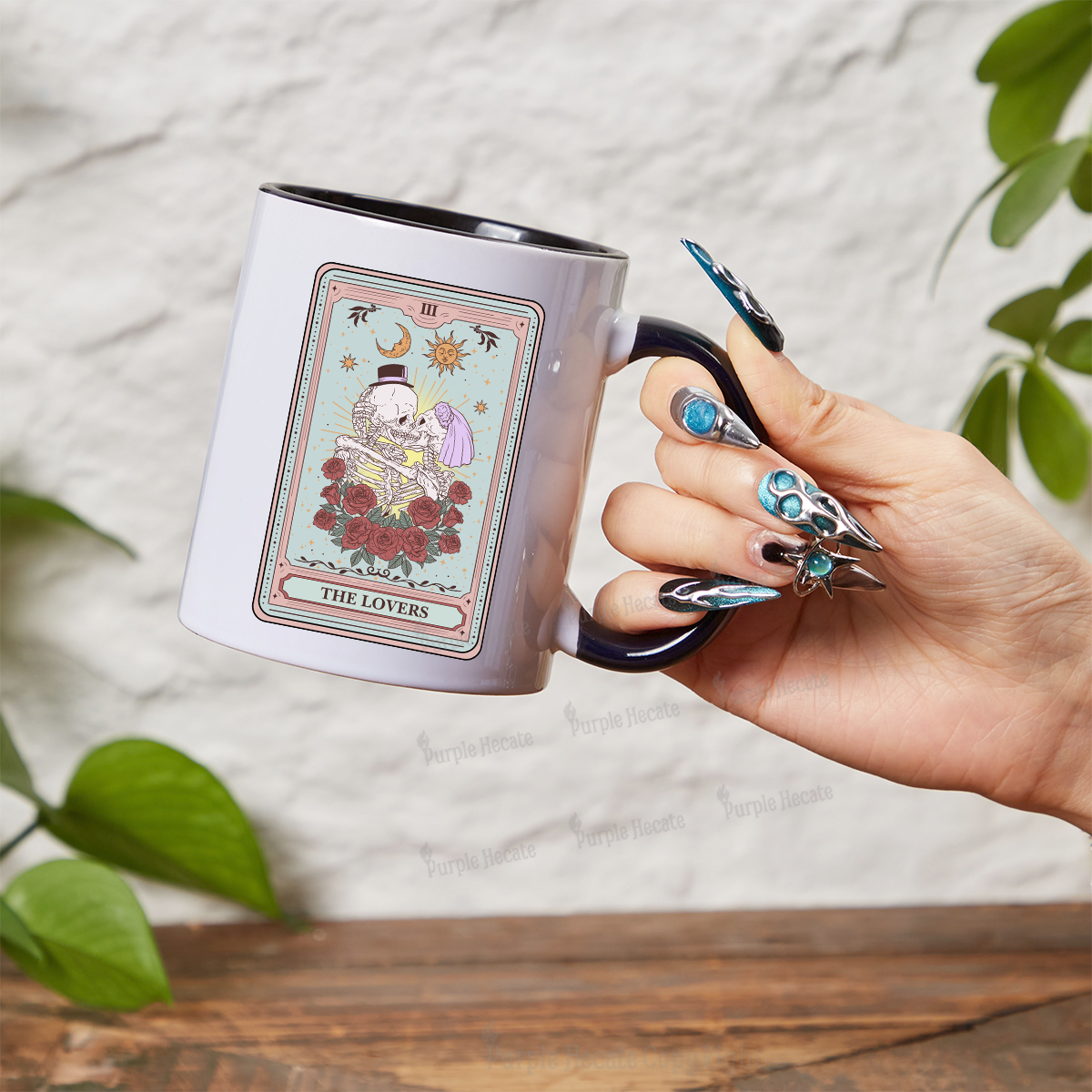 Purplehecate The Lovers Tarot Mug