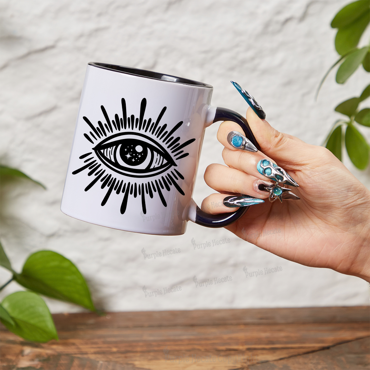 Purplehecate Evil Eye Mug