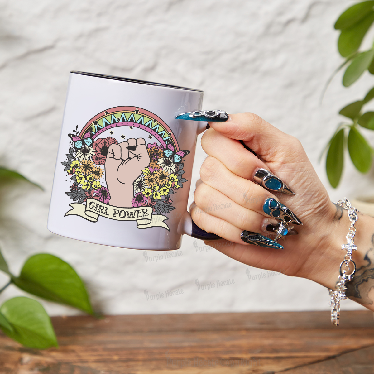 Purplehecate Girl Power Mug