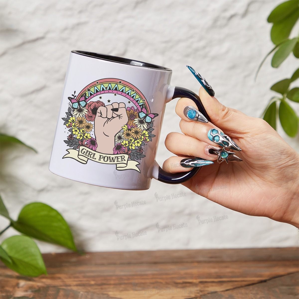 Purplehecate Girl Power Mug