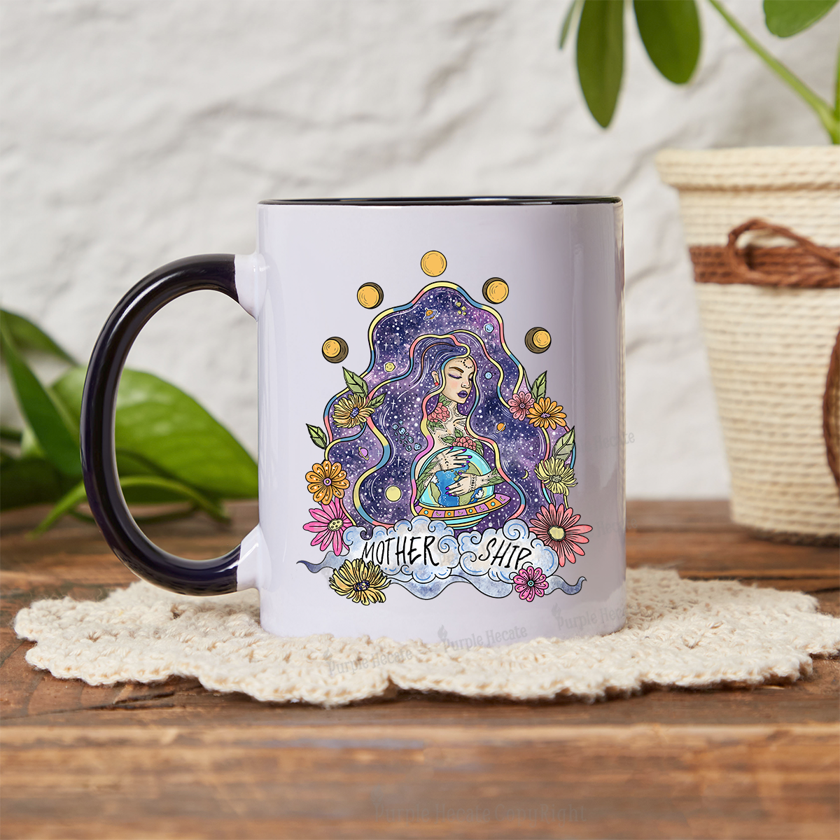 Purplehecate Mother Ship Mug