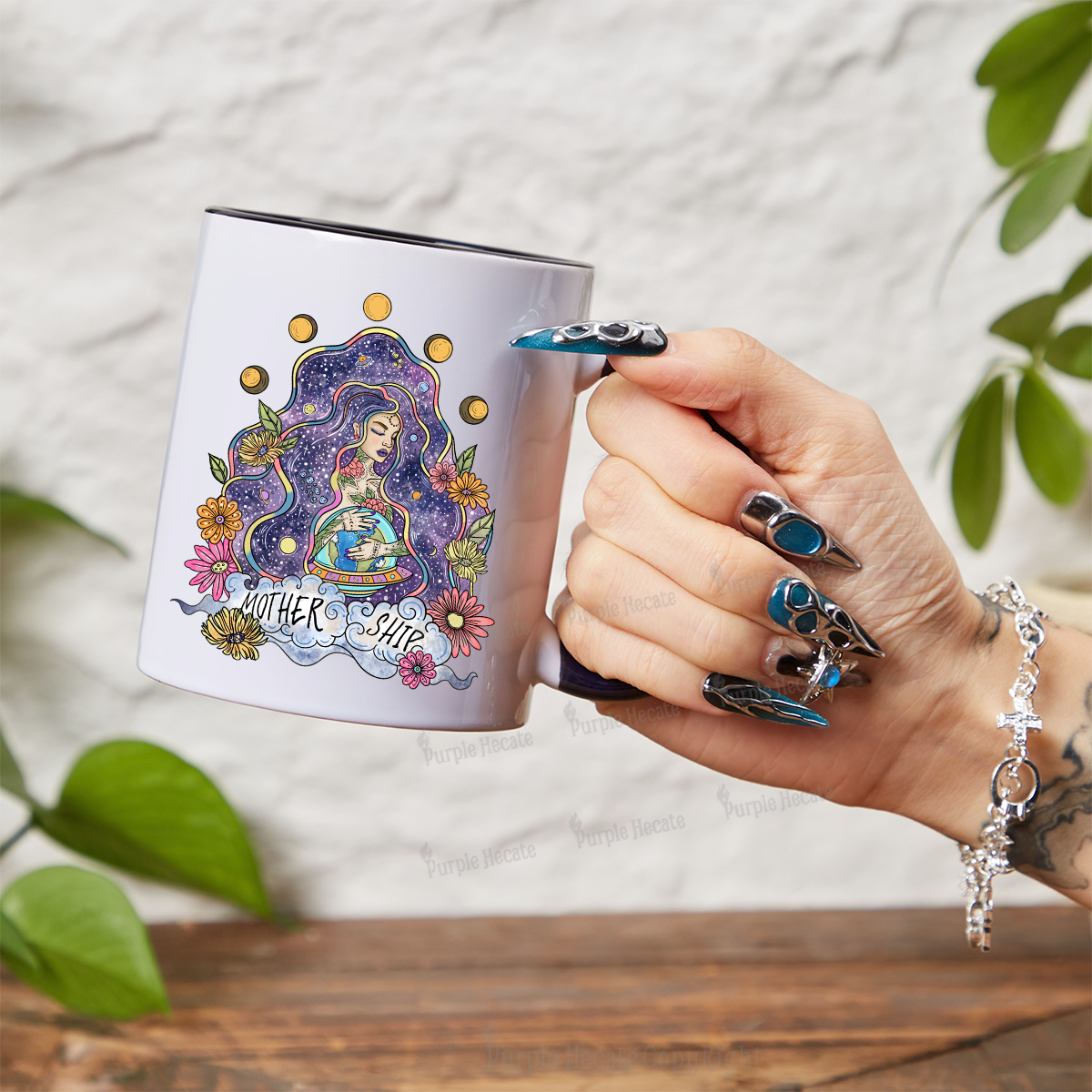 Purplehecate Mother Ship Mug
