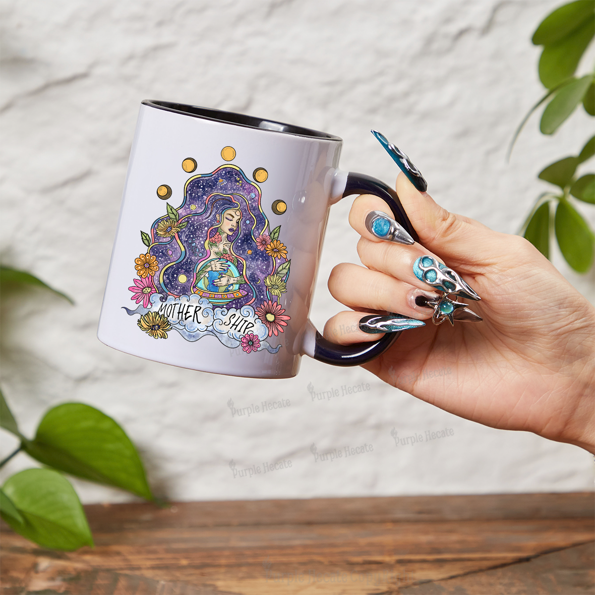 Purplehecate Mother Ship Mug