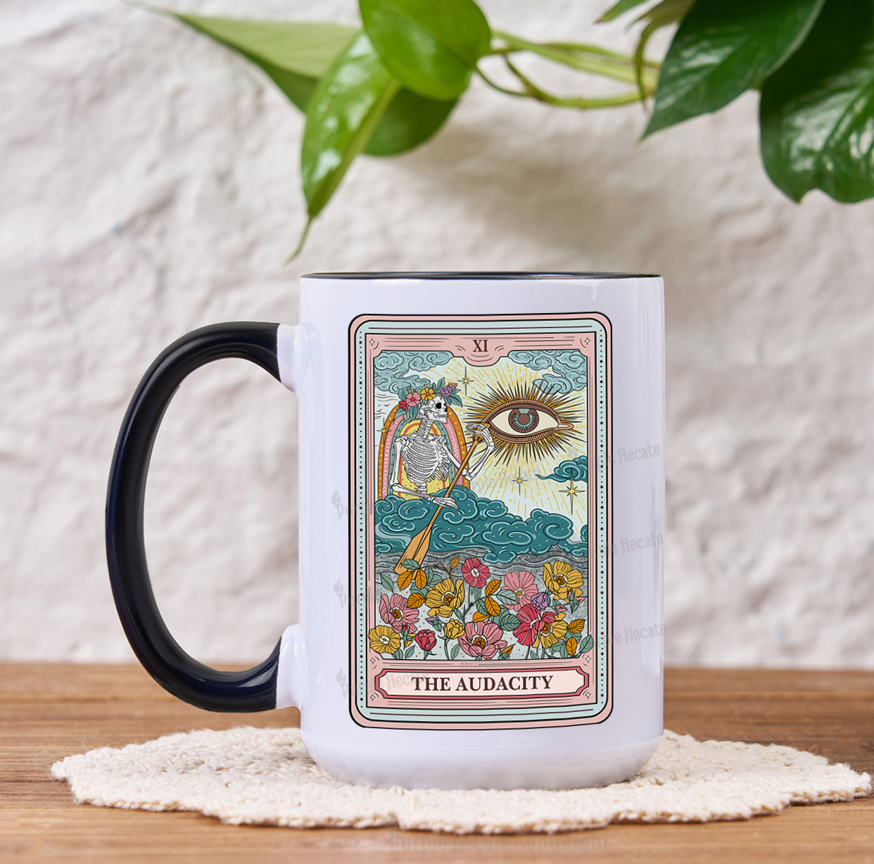 Purplehecate The Audacity Tarot Mug