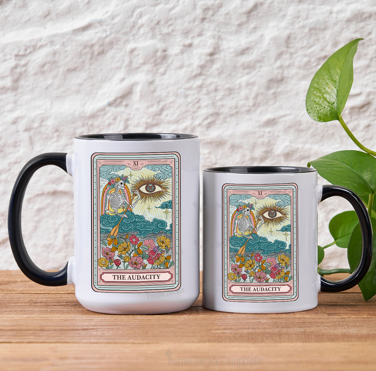 Purplehecate The Audacity Tarot Mug