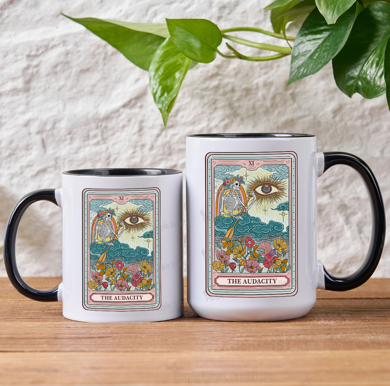 Purplehecate The Audacity Tarot Mug