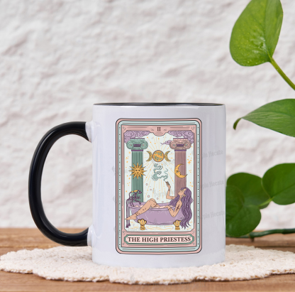 Purplehecate The High Priestess Tarot Mug
