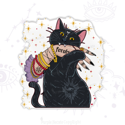 Purplehecate Feral Cat Magnet