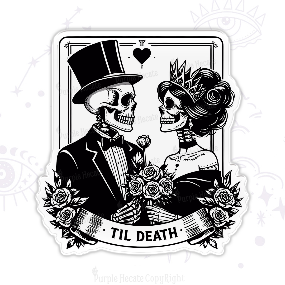 Purplehecate Til Death Magnet