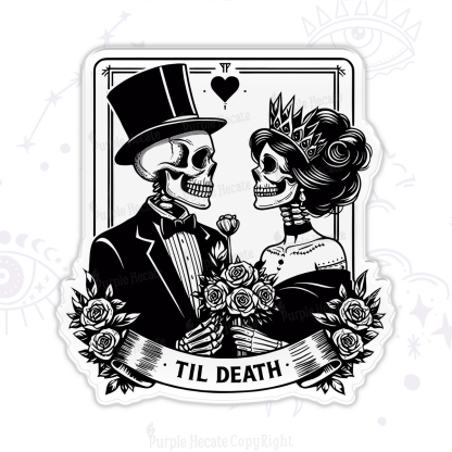 Purplehecate Til Death Magnet