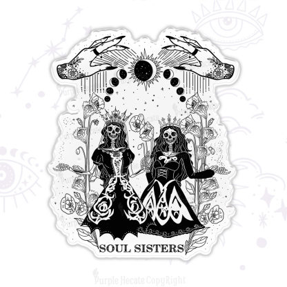 Purplehecate Soul Sister Magnet