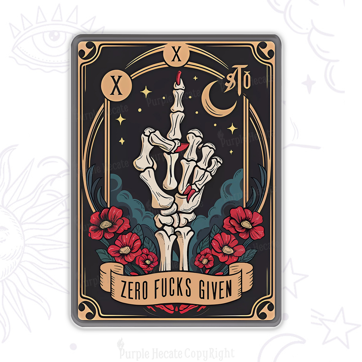 Purplehecate The Zero Fucks Given Magnet