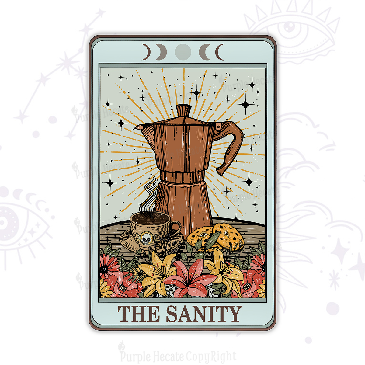 Purplehecate The Sanity Tarot Magnet