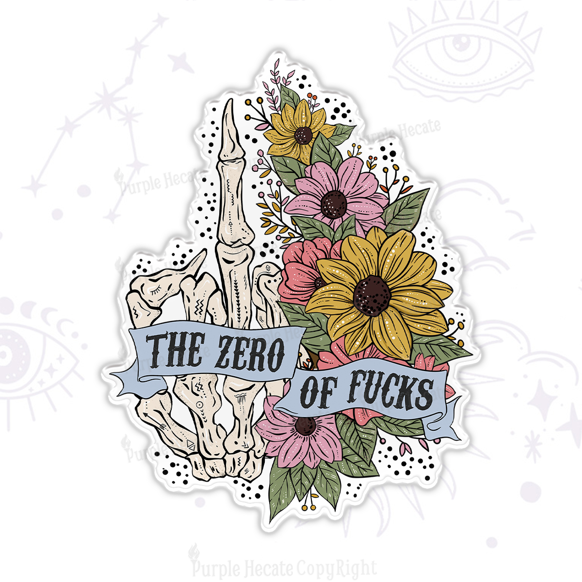 Purplehecate The Zero Of Fucks Magnet