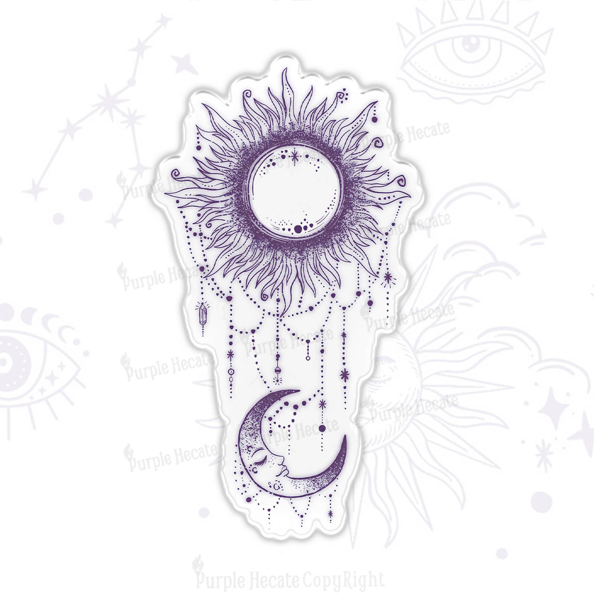 Purplehecate Radiance Of Sun And Moon Magnet