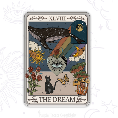 Purplehecate The Dream Tarot Magnet
