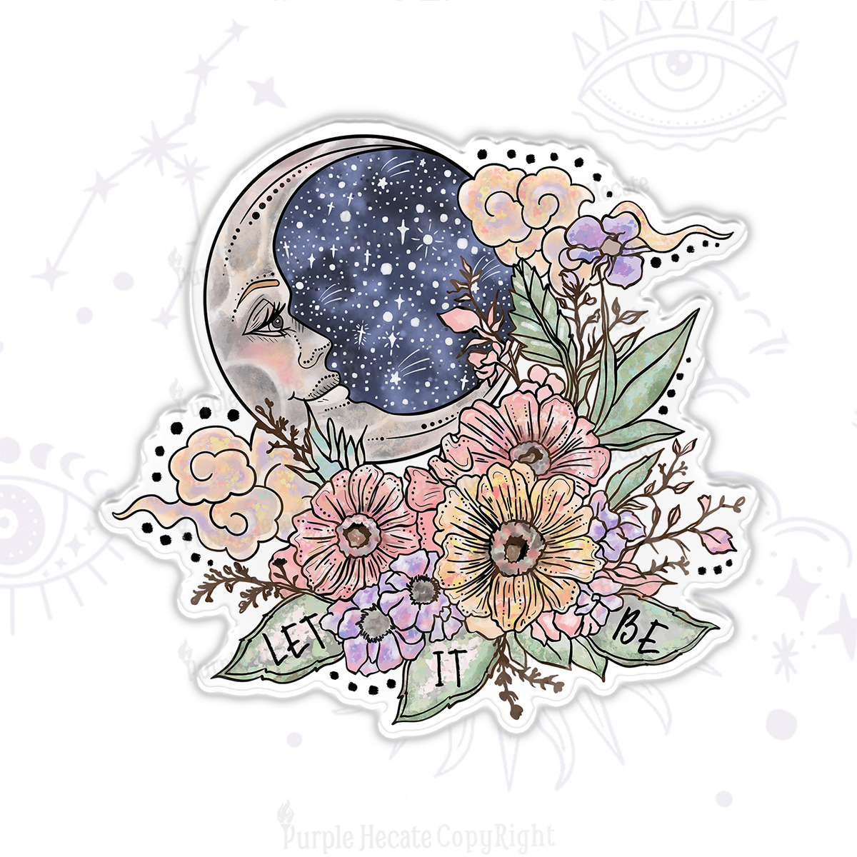 Purplehecate Let It Be Magnet