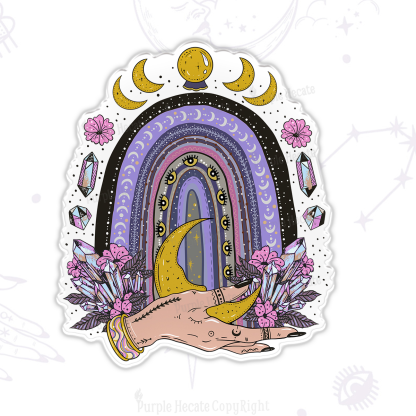 Purplehecate Magic Rainbow Magnet