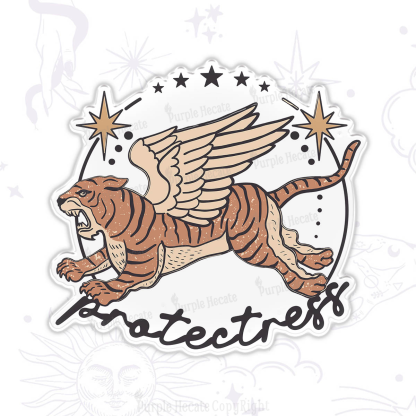 Purplehecate Protectress Magnet