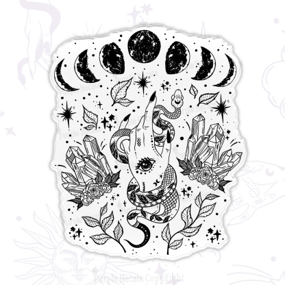 Purplehecate Reach For The Moon Magnet