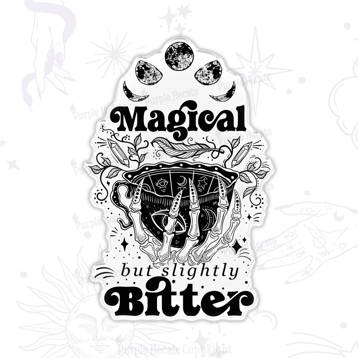 Purplehecate Magical But Slightly Bitter Magnet