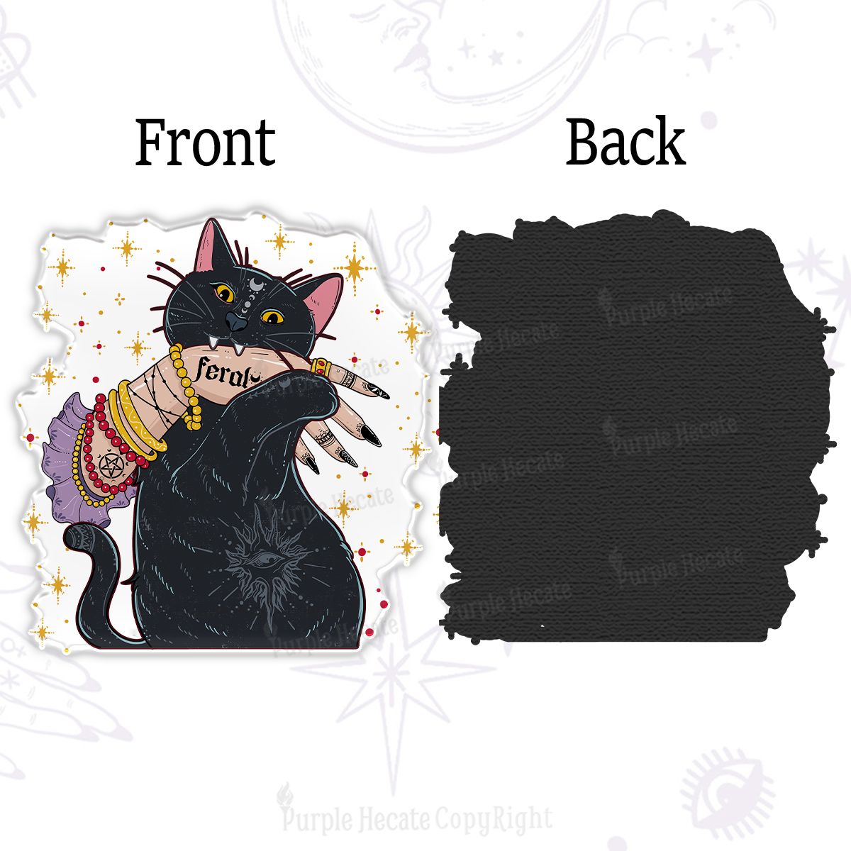 Purplehecate Feral Cat Magnet