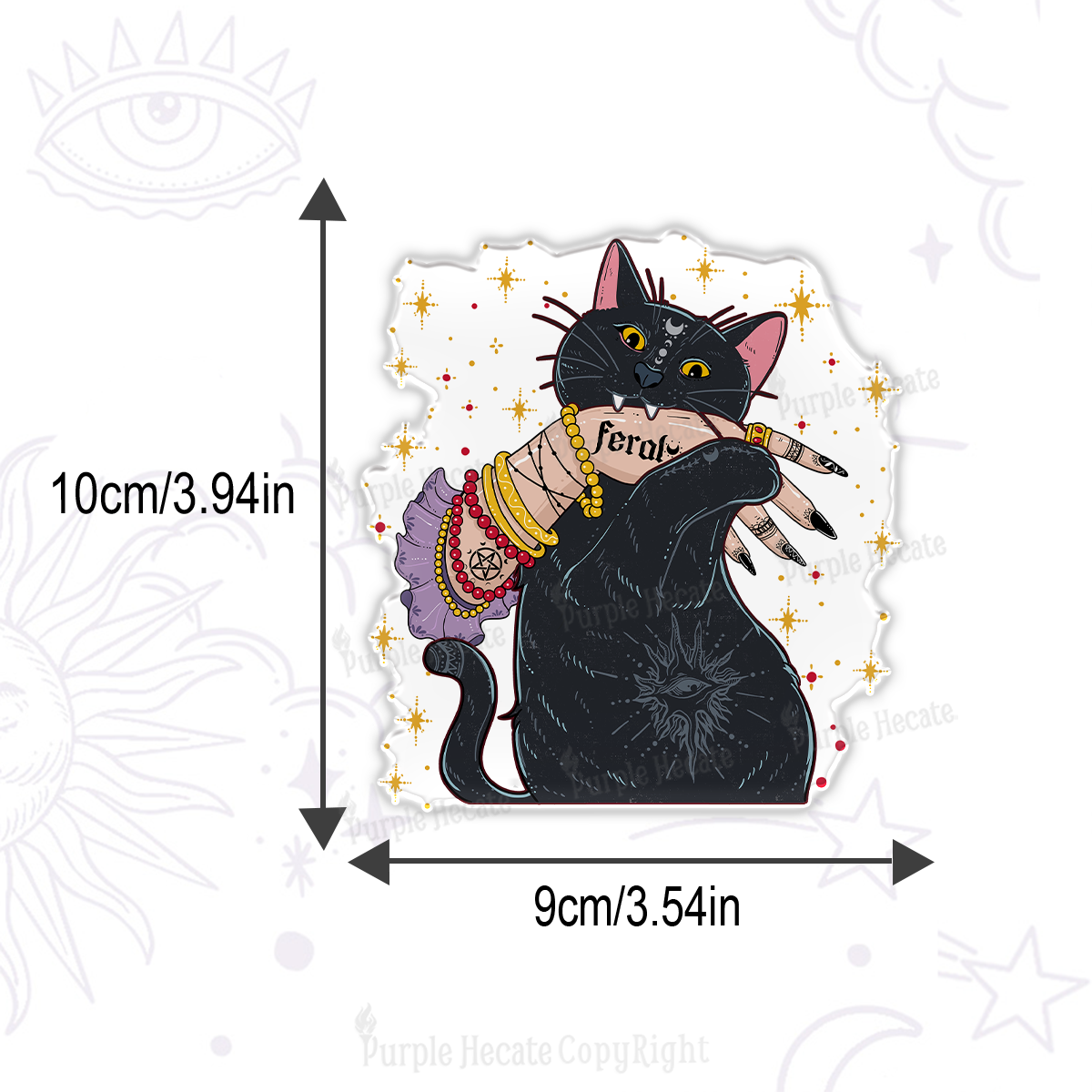 Purplehecate Feral Cat Magnet