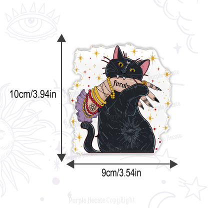 Purplehecate Feral Cat Magnet