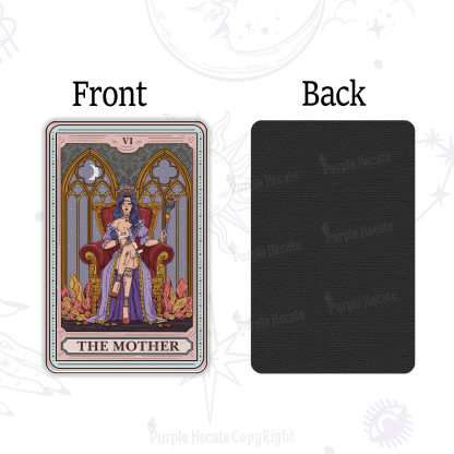 Purplehecate The Mother Tarot Card Magnet