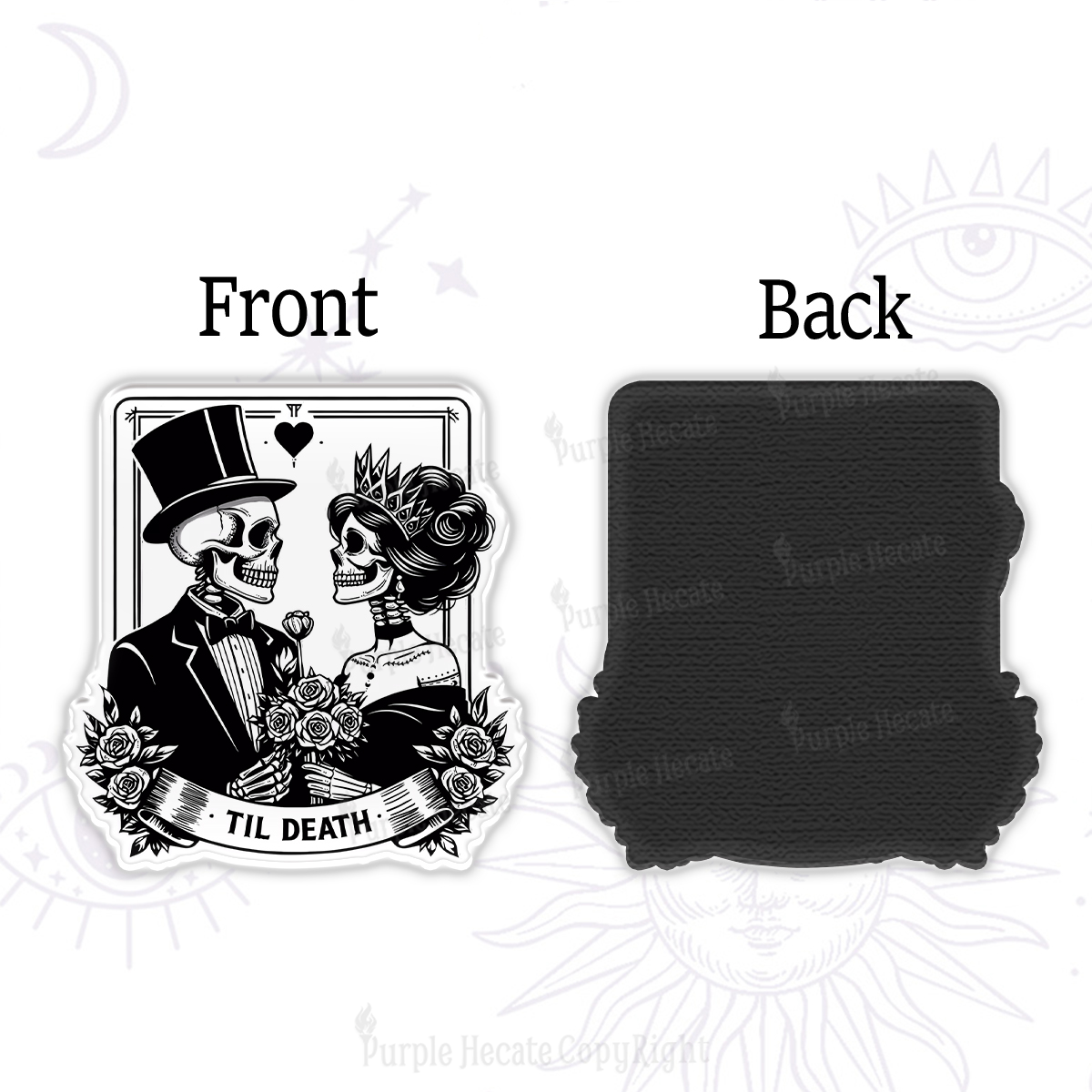 Purplehecate Til Death Magnet