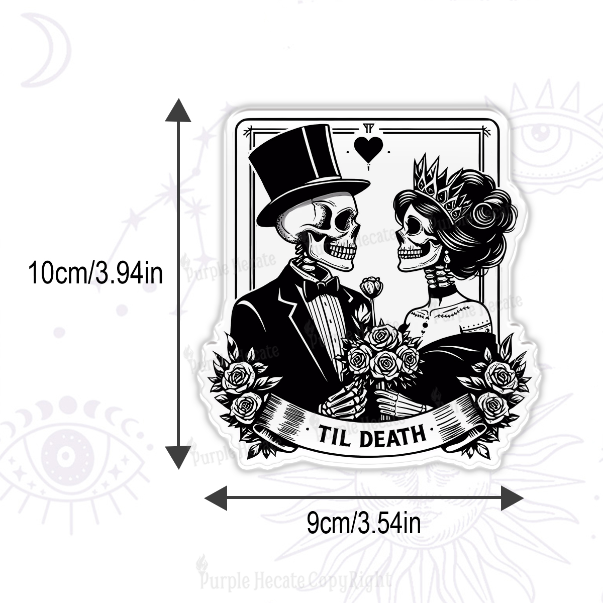 Purplehecate Til Death Magnet