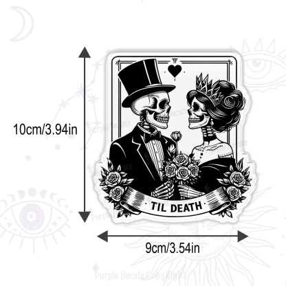 Purplehecate Til Death Magnet