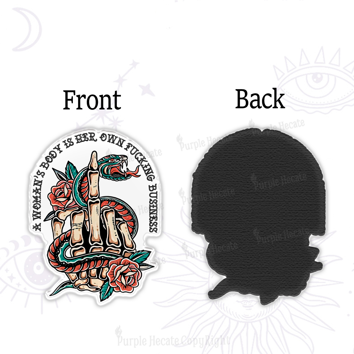 Purplehecate A Women’s Body Is Her Magnet