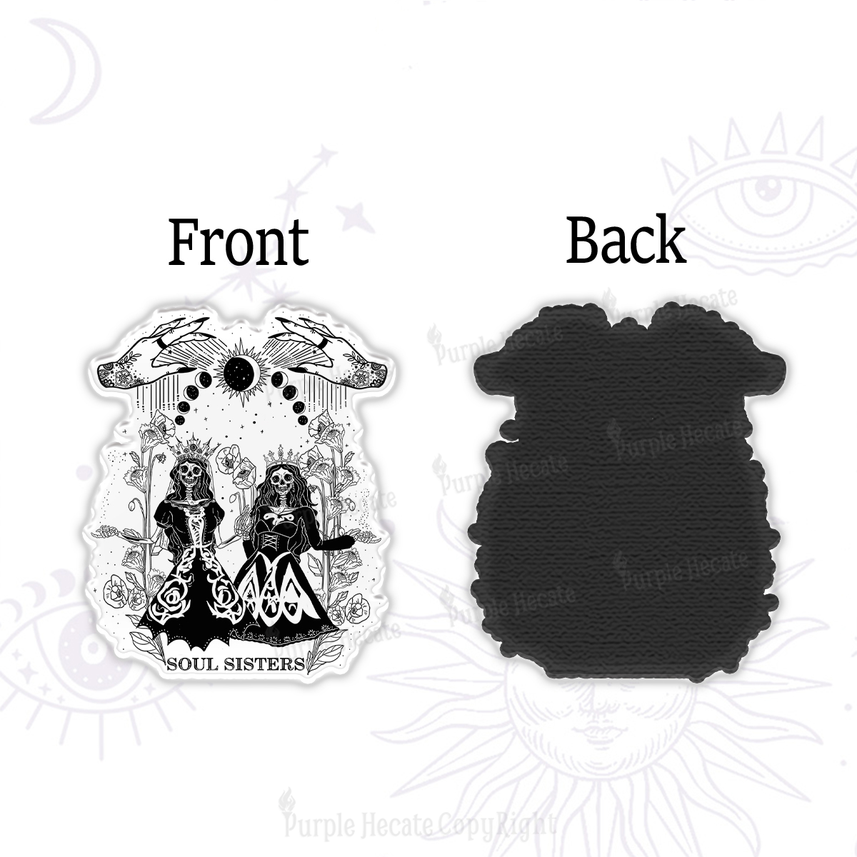 Purplehecate Soul Sister Magnet