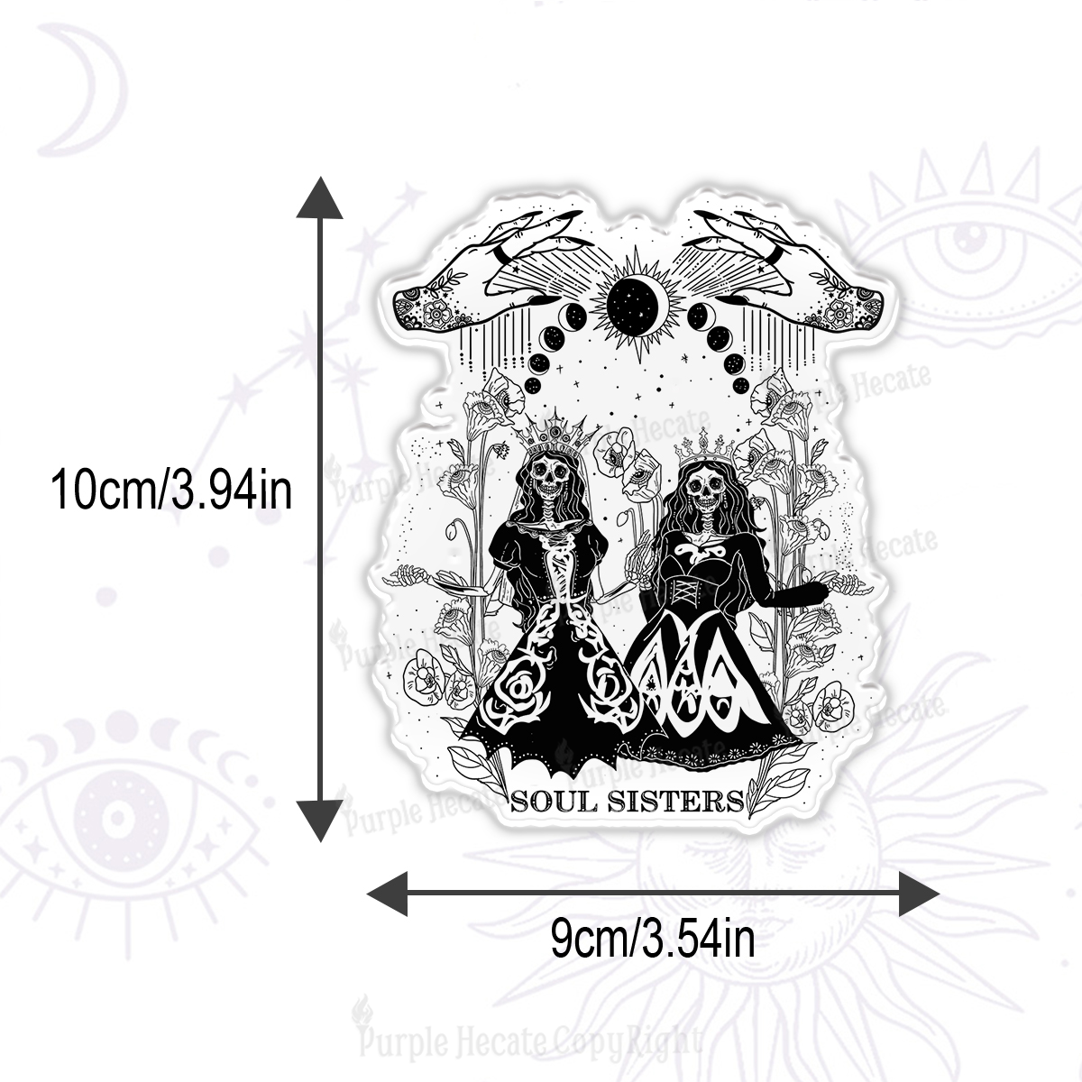 Purplehecate Soul Sister Magnet