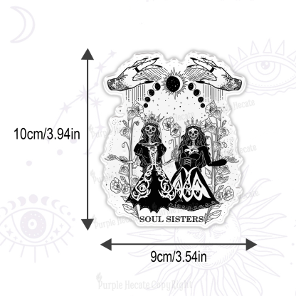 Purplehecate Soul Sister Magnet