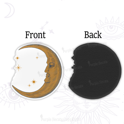 Purplehecate Celestial Moon Magnet