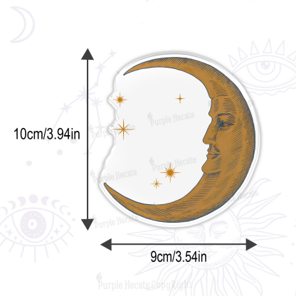 Purplehecate Celestial Moon Magnet
