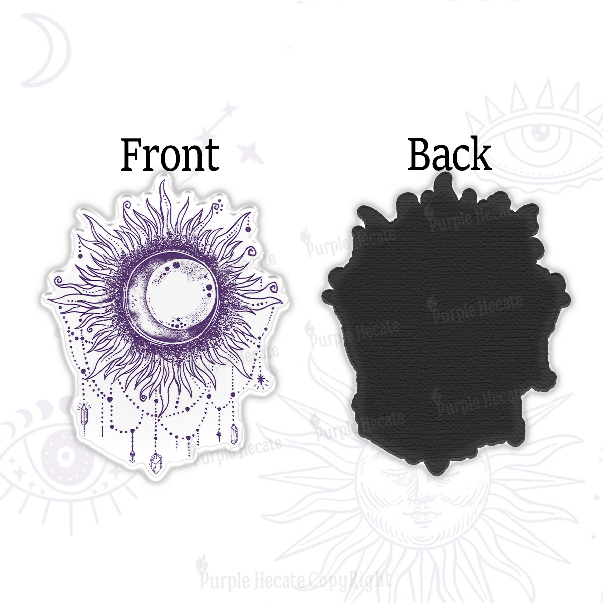Purplehecate Starry Eye Magnet
