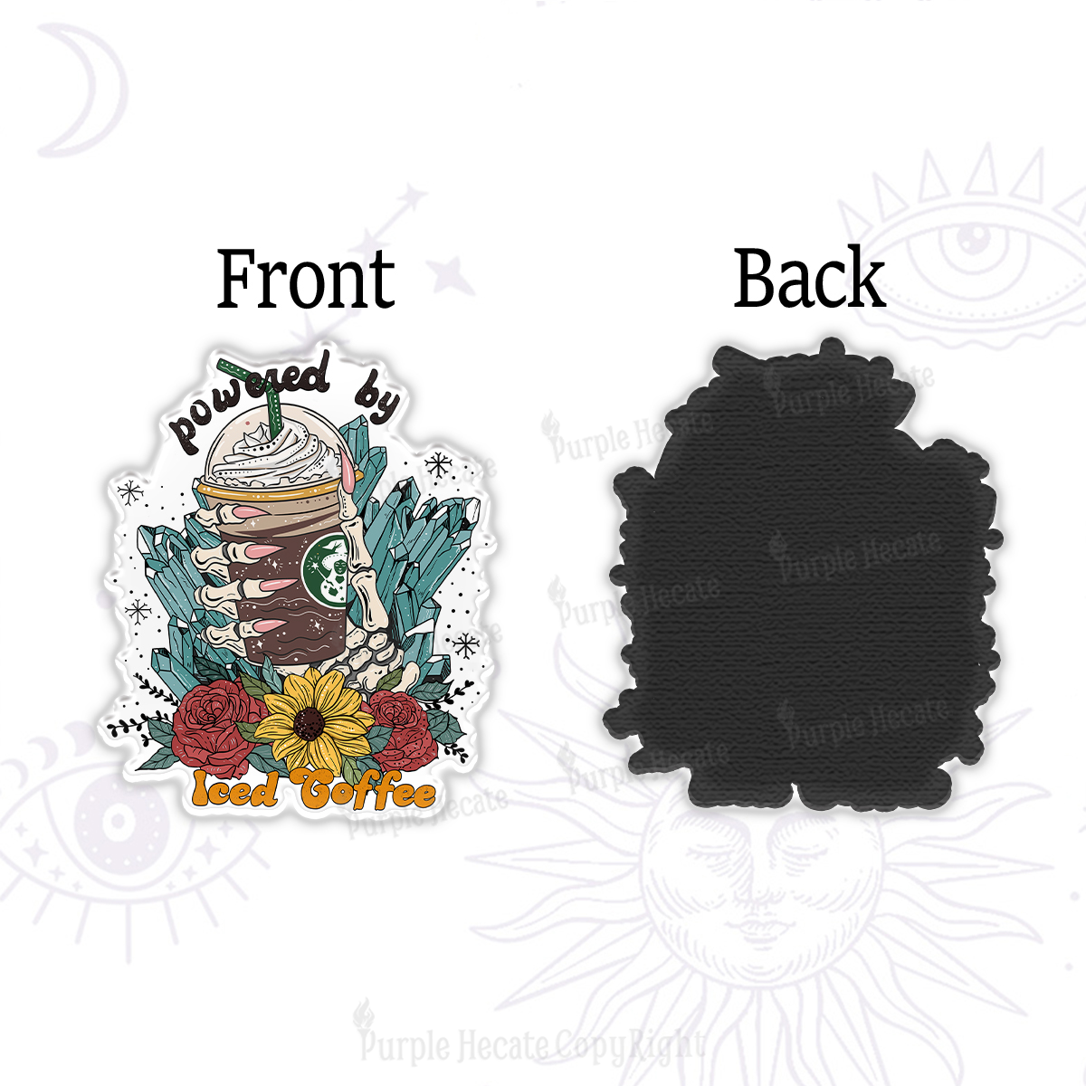 Purplehecate Powered By Ice Coffee Magnet