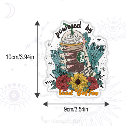 Purplehecate Powered By Ice Coffee Magnet