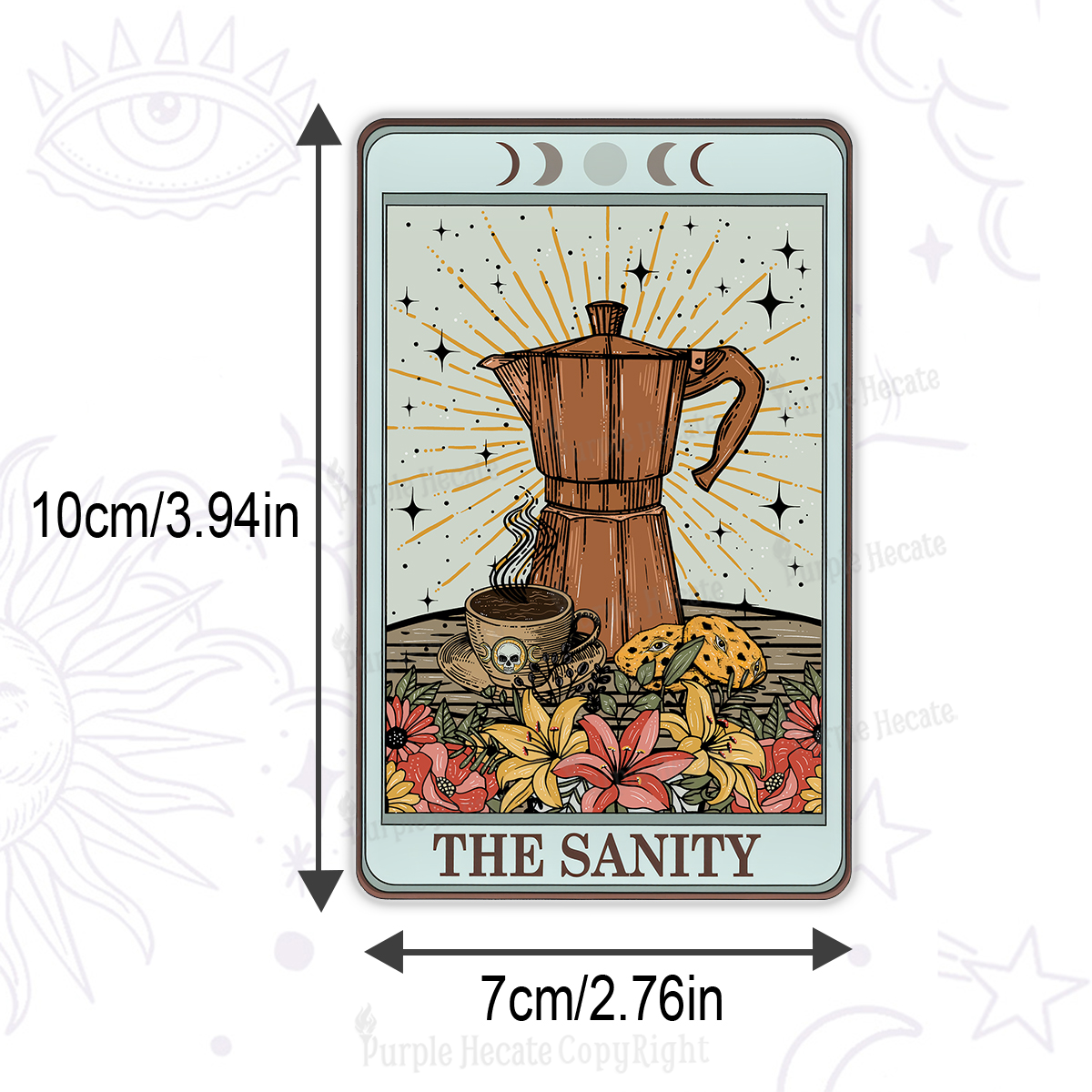 Purplehecate The Sanity Tarot Magnet