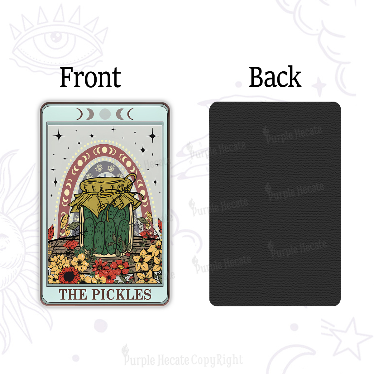 Purplehecate The Pickles Tarot Magnet