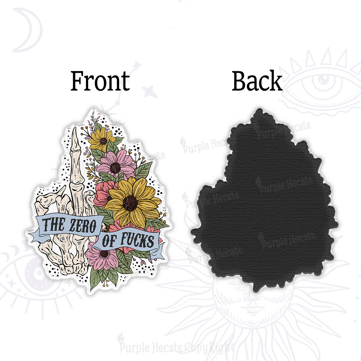 Purplehecate The Zero Of Fucks Magnet