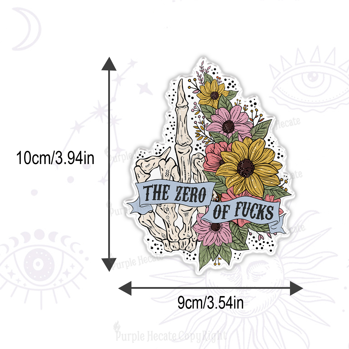 Purplehecate The Zero Of Fucks Magnet