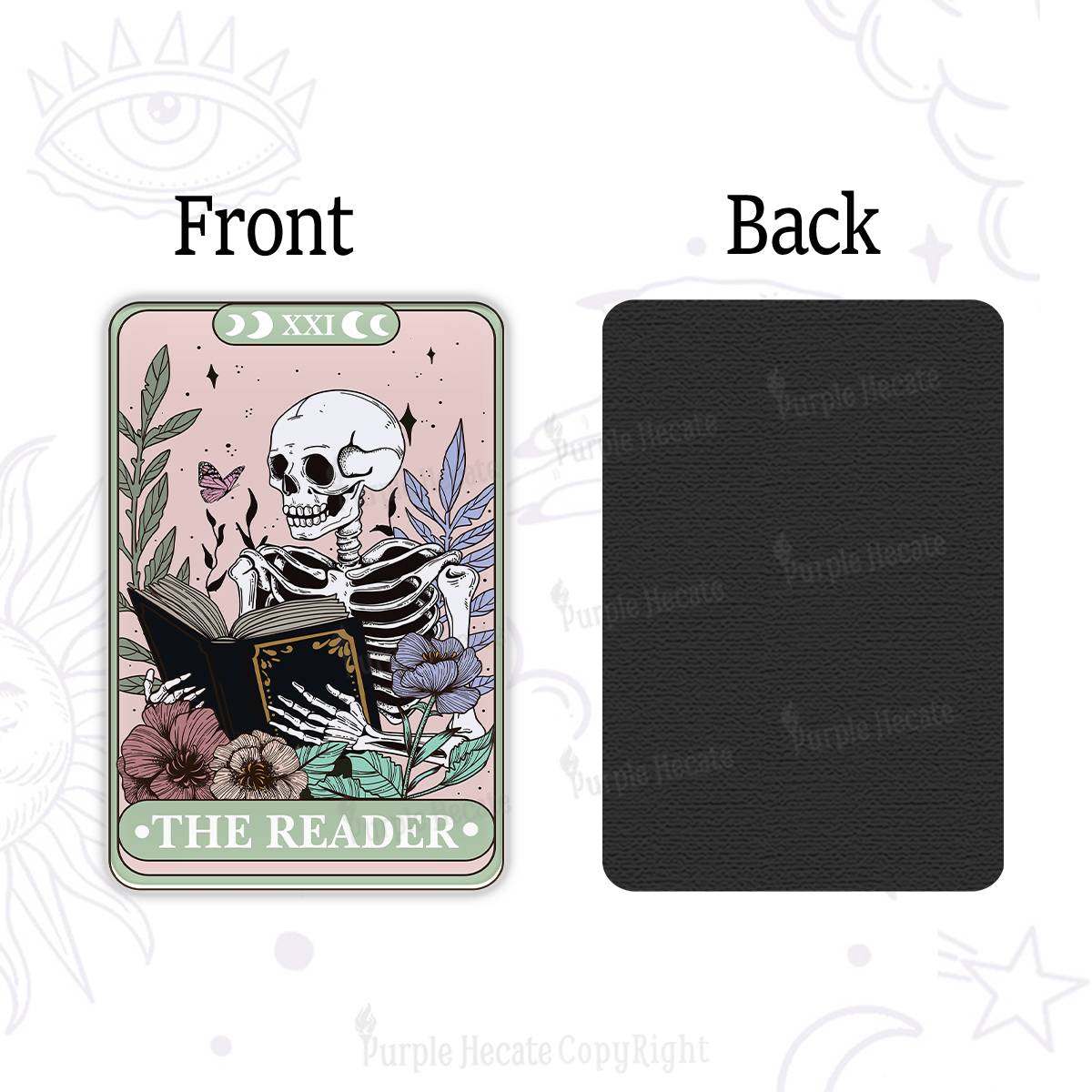 Purplehecate The Reader's Tarot Magnet