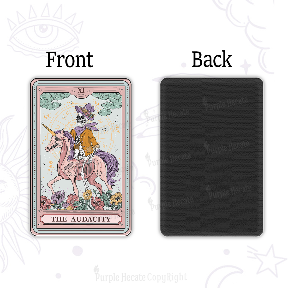 Purplehecate The Audacity Tarot Card Magnet