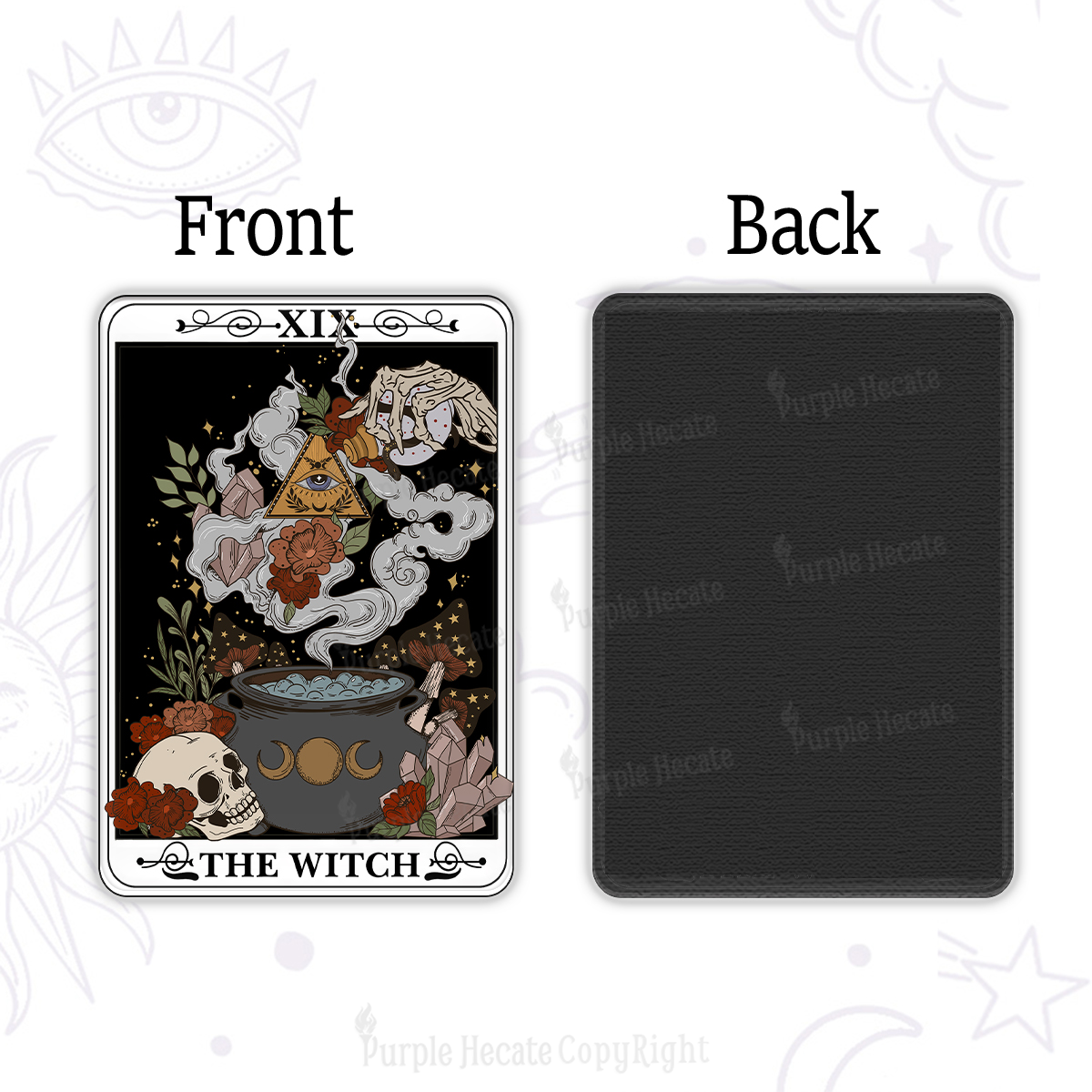 Purplehecate The Witch Tarot Magnet