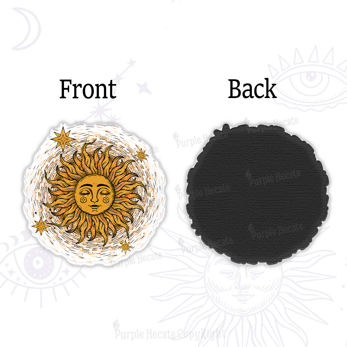 Purplehecate Celestial Sun Magnet